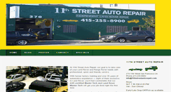 Desktop Screenshot of 11thstreetautorepair.com